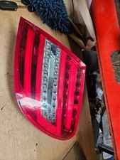 MERCEDES C220 2013 DRIVERS REAR LIGHT 3 DOOR SALOON
