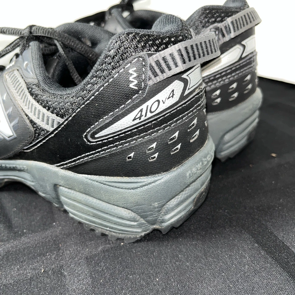 New Balance 410V 黑色交叉运动鞋 系带 女式 7.5 码 — 第 3/4 张图片