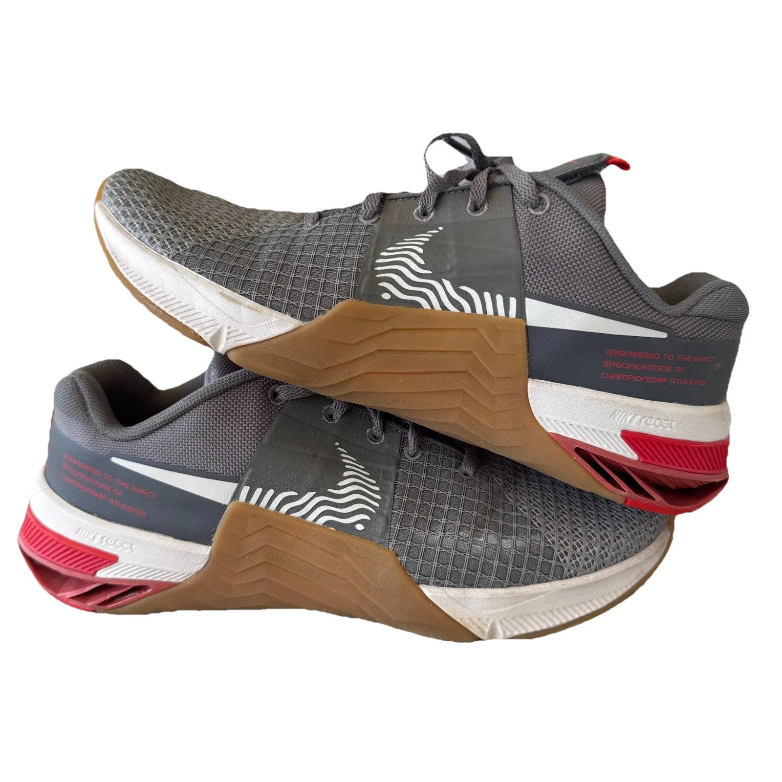 Nike Metcon 8 Flat Pewter Phantom Training Sneakers DO9328 005 Mens Size 8