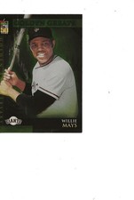 2000 TOPPS GOLDEN GREATS GIANTS HOF WILLIE MAYS
