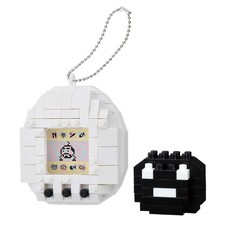 Nanoblock First Generation Tamagotchi White NBCC 237 3 x 10.5 x 18 cm Ages 12 an