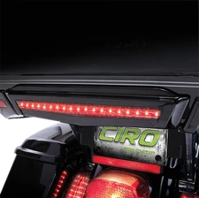 Ciro - Center LED Brake Light - Black - for Harley Models- 40005