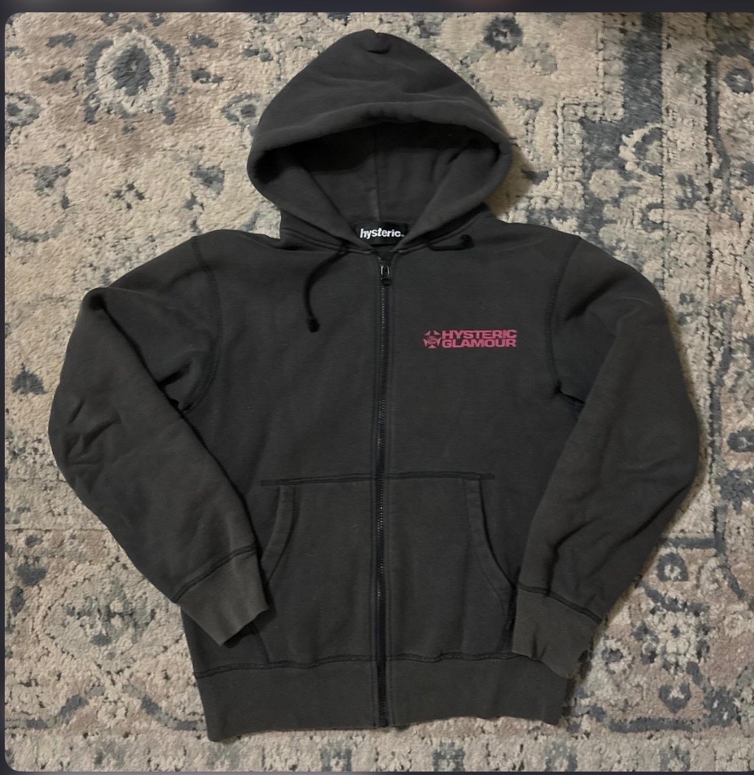 hysteric glamour zip up hoodie | eBay