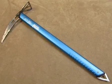 PETZL GLACIER LITERIDE FRANCE 50CM LONG 11OZ ULTRALIGHT ICE PICK CLIMBING AXE
