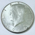 1964 Kennedy Half Dollar - 50c Coin - 90% Silver - Circulated Coin #7689