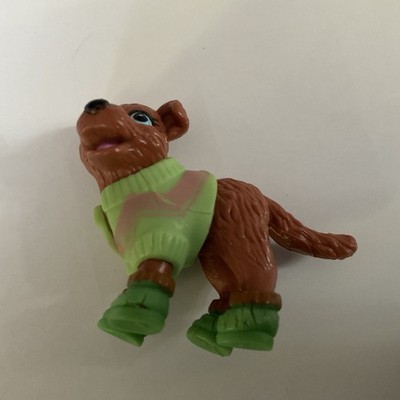 Polly Pocket Puppy Parade Brown Puppy Dog