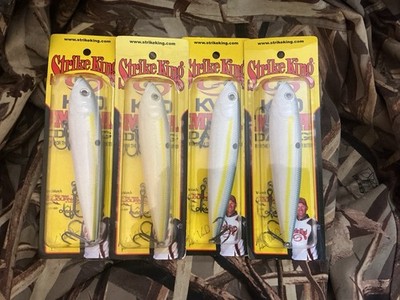NEW:STRIKE KING KVD MEGA DAWG SEXY SHAD TOPWATER LURE,6 LONG,HANG TAG READY