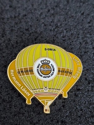 WIM - H. LÖSER & L. MÖNIG   WARSTEINER Ballonpin   aus Sammlung * 23952