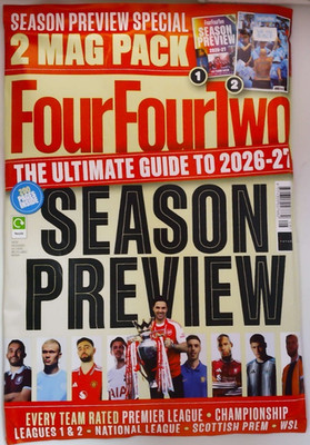 442 Four Four Two magazine Ultimate 2 Mag pack Guide to 2026/27 Season Preview