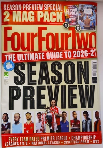 442 Four Four Two magazine Ultimate 2 Mag pack Guide to 2026/27 Season Preview