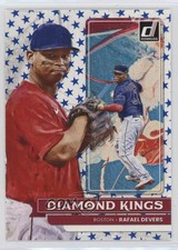 2022 Panini Donruss Diamond Kings Independence Day Rafael Devers #2 1cc0