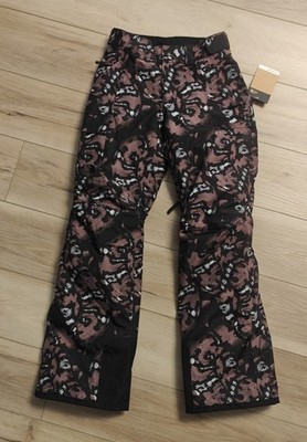 The North Face W Freedom Insulated Snow Pants Fawn Grey Snake Small-16