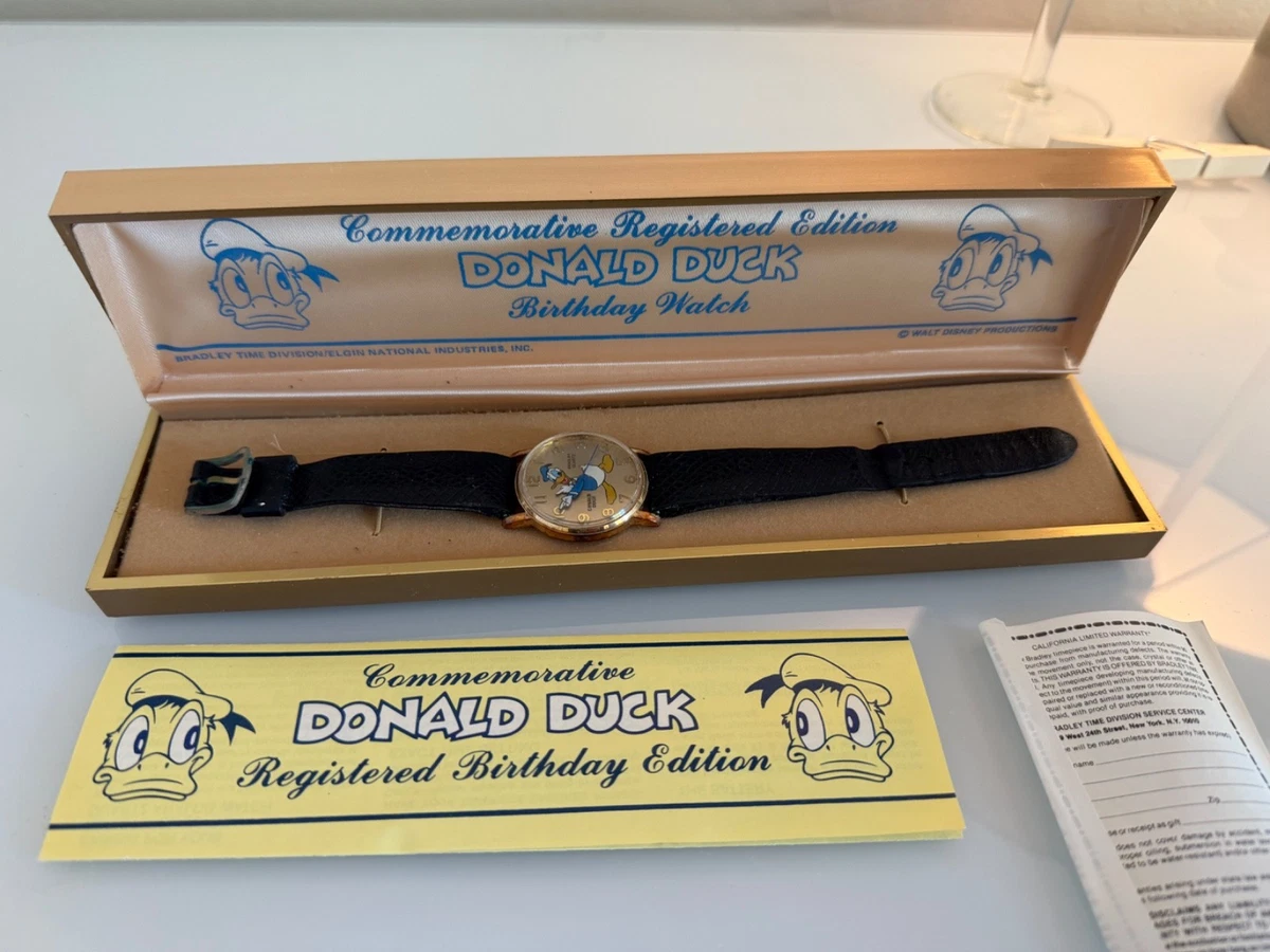 donald duck birthday watch products for sale | eBay