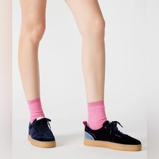 NWT Steve Madden The TUCKER platform sneaker, Stylish Navy and Pink