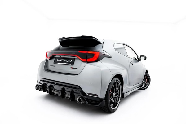 Maxton Design Diffusor Flaps V.4 Passend FüR Toyota Gr Yaris Mk4 Facelift Schwar-image