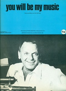 Frank Sinatra You Will Be My Music Sheet Music Piano Vocal Chords Rare Vintage Ebay
