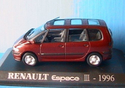 Coffret Renault Espace 1984 - 2004 Universal Hobbies 1/43 en