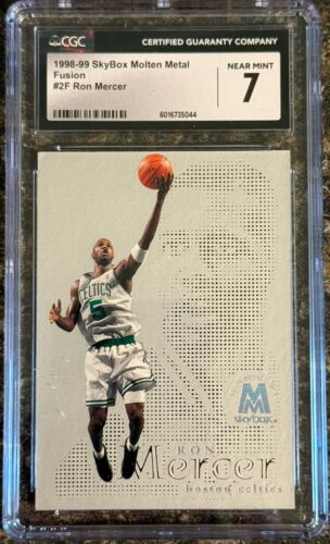 1998/99 Skybox Molten Metal RON MERCER Fusion Ssp CGC 7