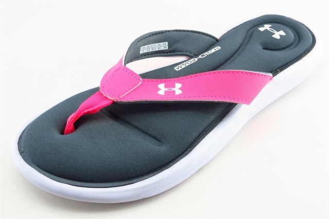 Under armour Size 6 M Pink Flip Flop Synthetic Women ...