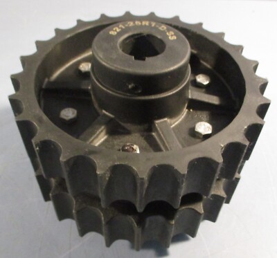 System Plast 821-25R1-D-SS Molded Drive Sprocket 821 Series 1'' Bore 25 Teeth
