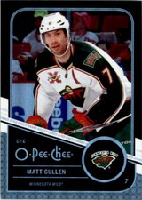 2011-12 O-PEE-CHEE OPC BLACK RAINBOW MATT CULLEN 079/100 MINNESOTA WILD #38