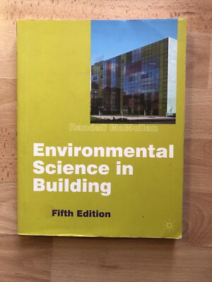 Environmental Science in Building (Building & ... by McMullan, Randall Paperback