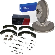 DELPHI Bremstrommel Bremsbacken Rep-Satz Hinten für KIA RIO I