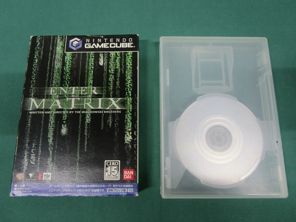 Game Cube Enter the Matrix. [No manual]. Nintendo GC. *JAPAN GAME*  39081 - Image 2 of 4