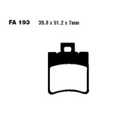 EBC BremsbeläGe Vorn Passend FüR Honda SGX 50 Sky Bj. 1997-2000