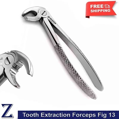 BEADEN® INSTRUMENTS/MEDSPO Surgical Tooth Extraction Forceps Fig 13 Dental Lower Premolar Extracting Tools