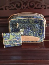 New Van Gogh Tan Crossbody Shoulder Bag & Wallet Set Dustbag Irise Art