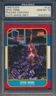 1986 FLEER BASKETBALL #120 SPUD WEBB RC PSA/DNA 10 GEM MINT AUTO ROOKIE
