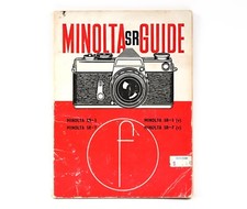 MINOLTA SR Camera GUIDE for SR-1 and SR-2, Vintage 1966 - M29