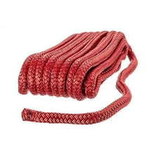 Seachoice Dock Line Dbl Braided Nylon 3/8"x20ft Red 50-39731 | S2
