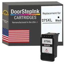 DoorStepInk Compatible Ink Cartridge for Canon 275XL Black-USA