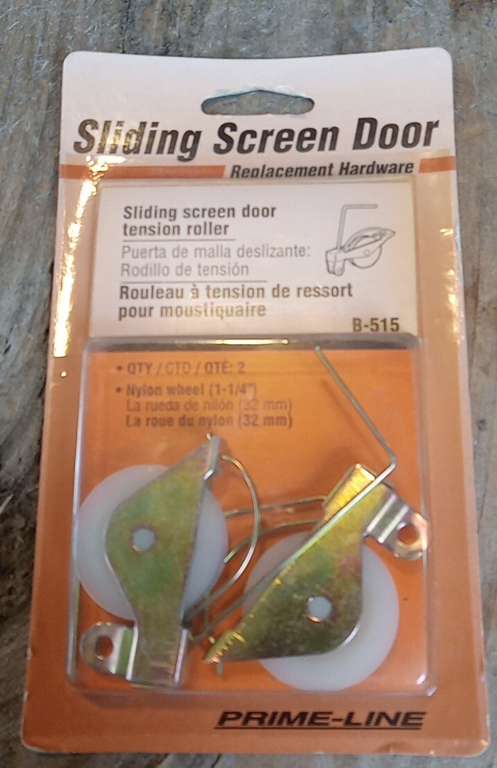 Prime Line Products Sliding Screen Door Spring Tension Roller B515 for