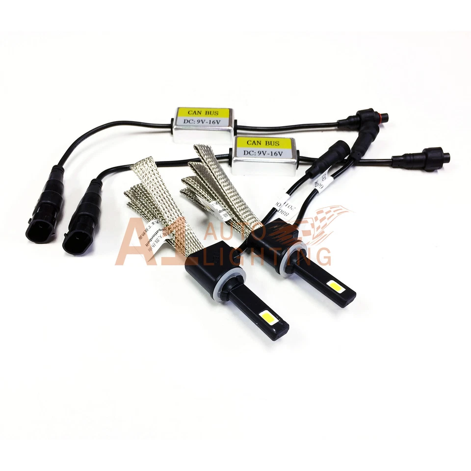 NEW Fanless Canbus 880 881 893 33W LED Headlight Kit Xenon 6000K White Bulbs - Image 3 of 4