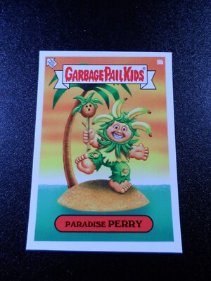Paradise Perry Fool's Paradise Day 7/13 Spoof Garbage Pail Kids Card