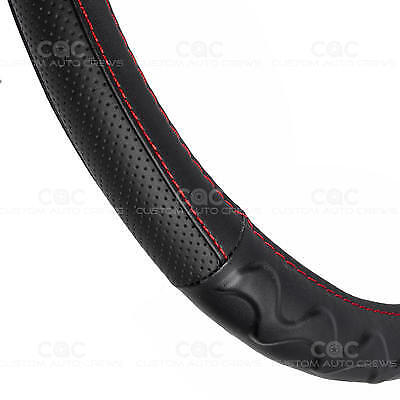 Motor Trend Big Rig Steering Wheel Cover Syn Leather 18" Black Tractor Trailer - Bild 6 von 6