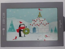 Hallmark Christmas Cards Penguin & Igloo Glitter 10 Cards Target Exclusive NEW