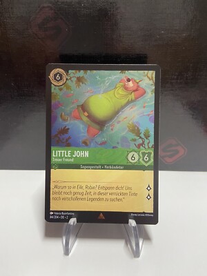 Disney Lorcana Little John 84/204 Card Holo Ascension Flood Figures NM DE