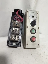Reliance Electric speed controller in ABB CBH-EP453RA enclosure, broken switch