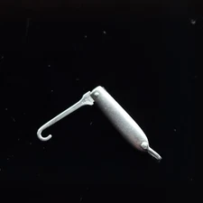 Edwardian Gorham Sterling Silver Folding Chatelaine Glove Hook Pendant