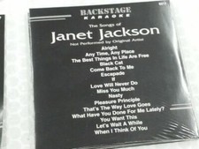 KARAOKE BACKSTAGE CD G JANET JACKSON  BS 8217