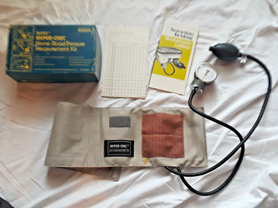 #ad #ad VTG Bard Hyper Chec Home Blood Pressure Measurement Kit $14.99