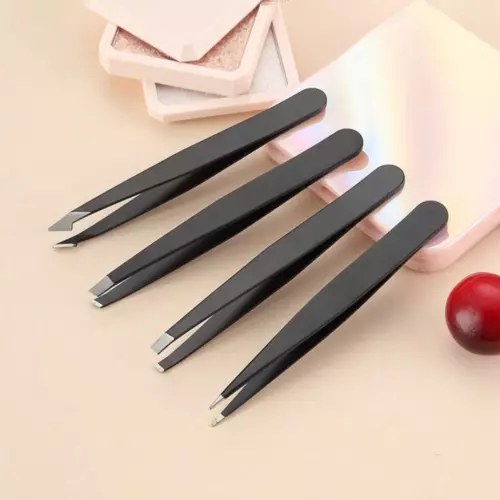 6Pcs Professional Tweezers Multi-Purpose Eyebrow Tweezers & Ingrown Facial Hair - Picture 17 of 23