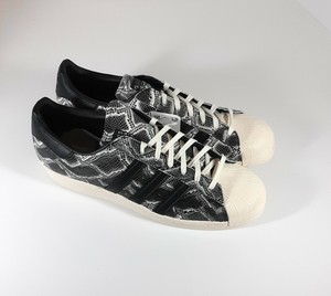 snakeskin adidas shell toes