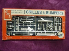 AMT Vintage Chrome Accessories Package/Grilles & Bumpers