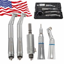 2 dental High Speed Handpiece 1 Kit Low Speed Handpiece 4 Hole Set