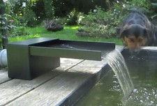 WASSERFALL für Teich/Bachlauf 30cm , Lippe 30cm , Anschluss 75mm